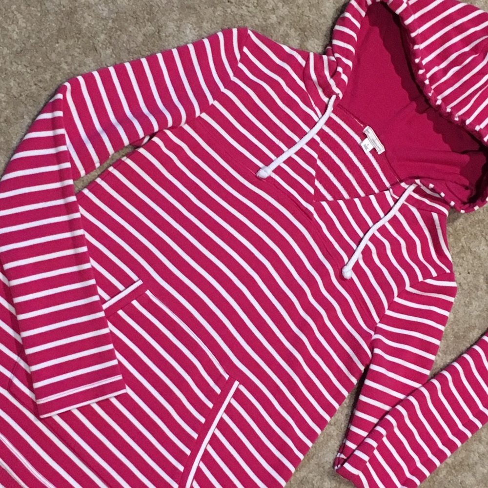 Gap striped V-neck Hoodie - Small